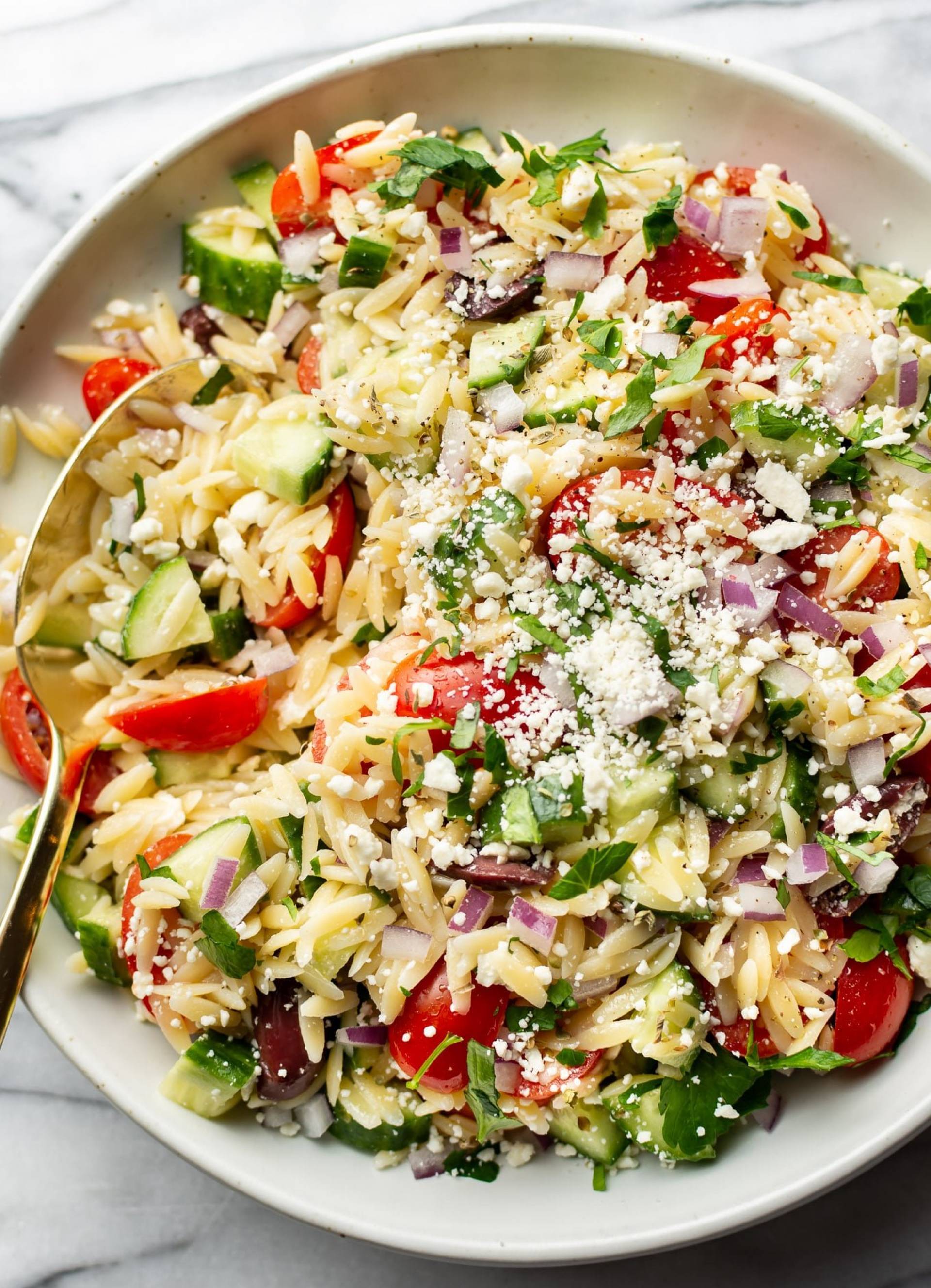 Greek Orzo Salad