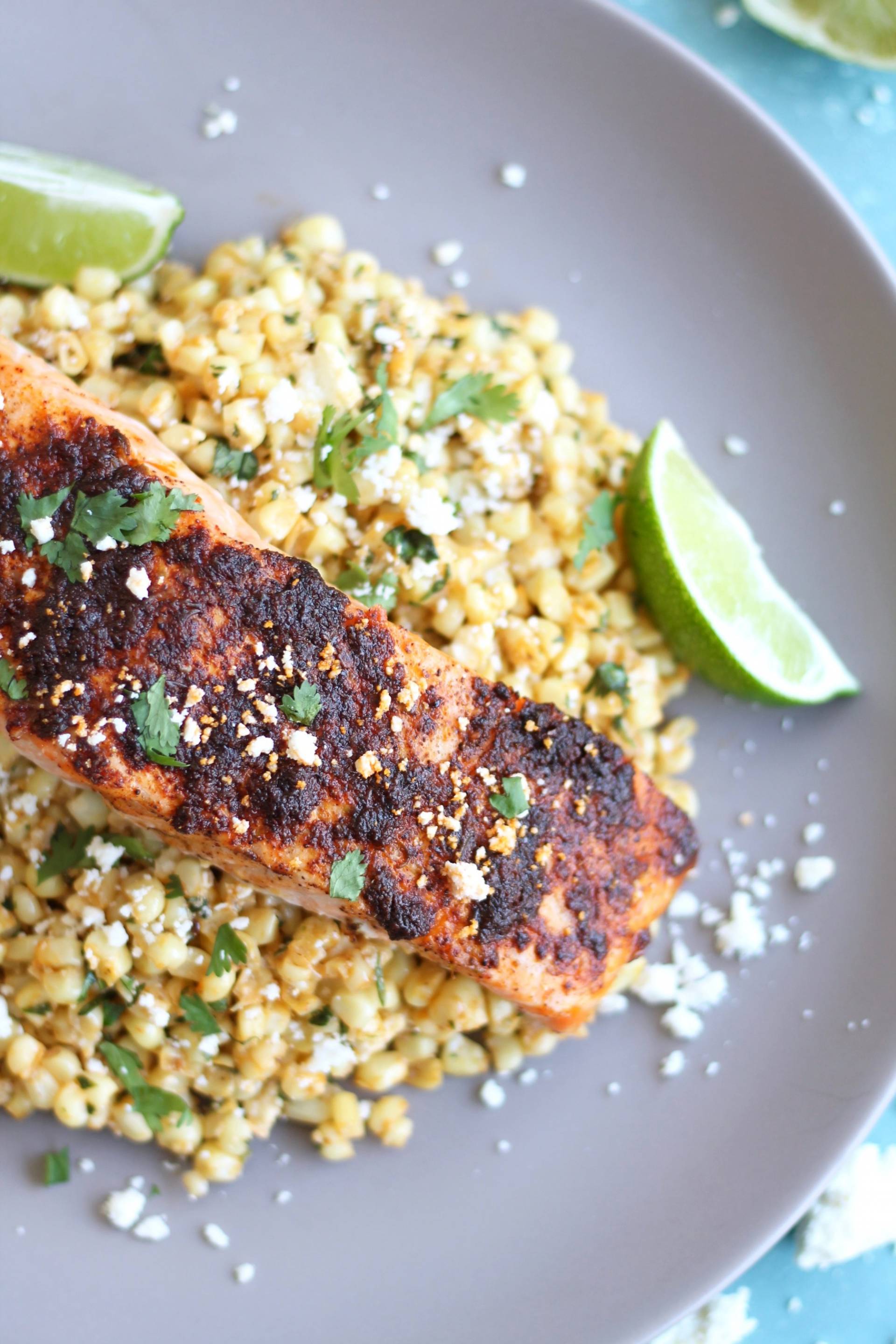 Chili Lime Salmon Bowl