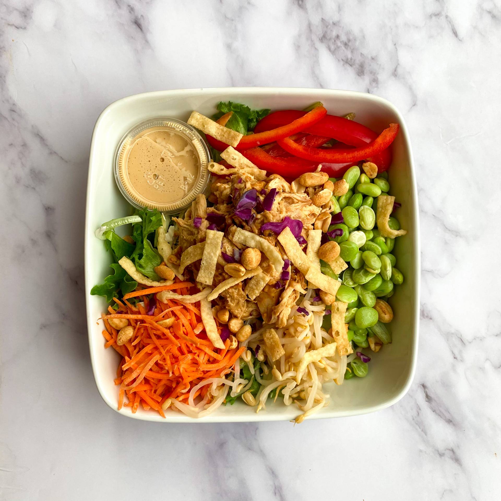 Vegetarian Crunchy Thai Salad
