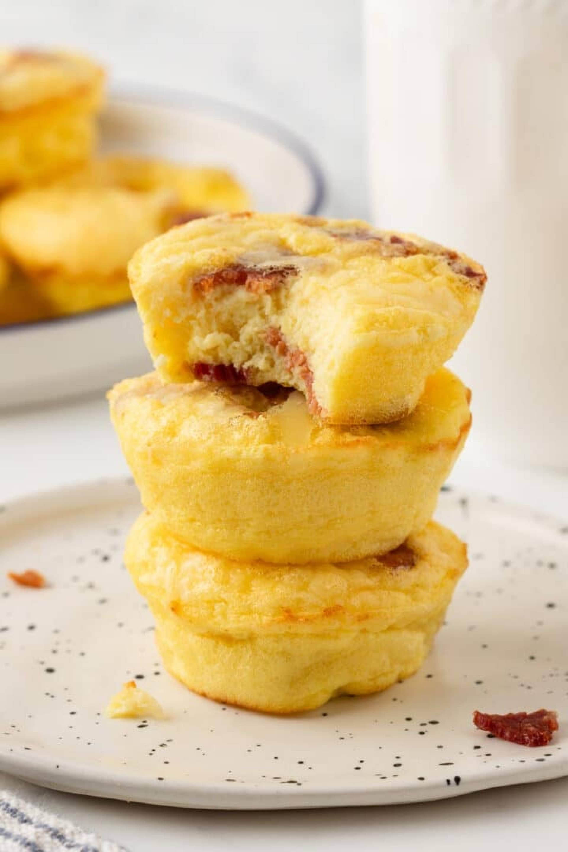 Turkey Bacon Gruyere Egg Bites 3 pack