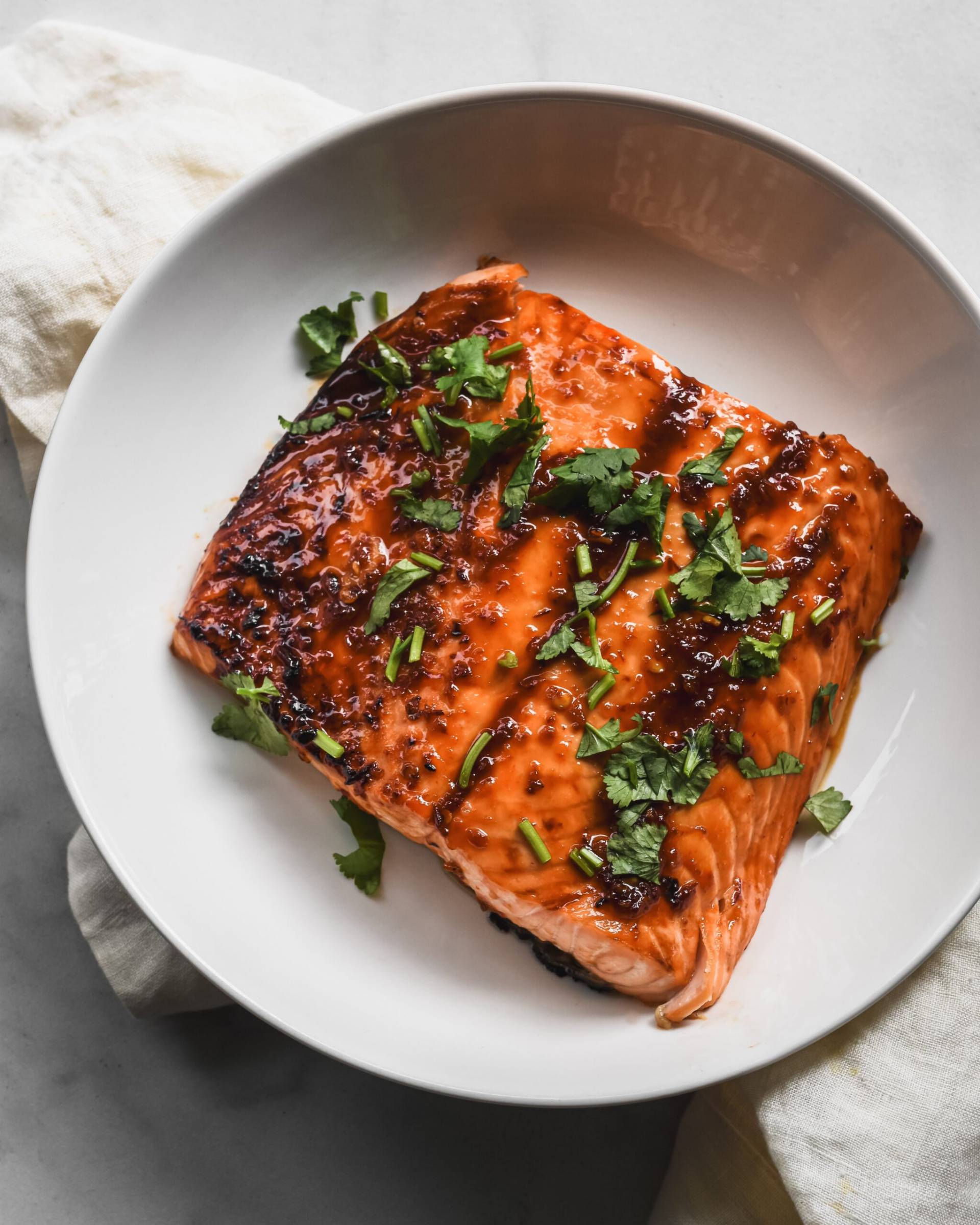 Sambal Salmon with Basmati Rice